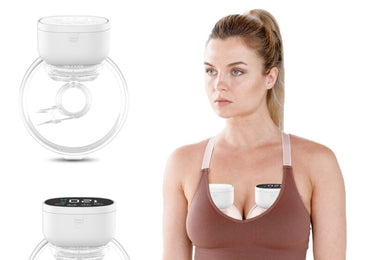 Electric Breast Pump Silent Wearable Hands Free Newborn Comfort