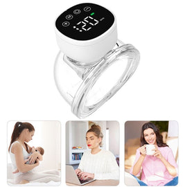 Electric Breast Pump Silent Wearable Hands Free Newborn Comfort