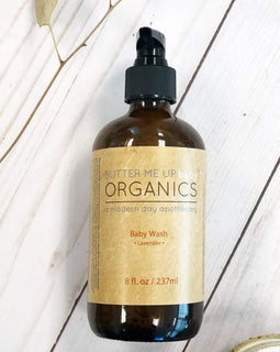 Organic Non-GMO Gentle Lavender Baby Wash