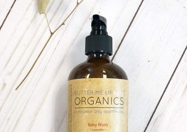 Organic Non-GMO Gentle Lavender Baby Wash